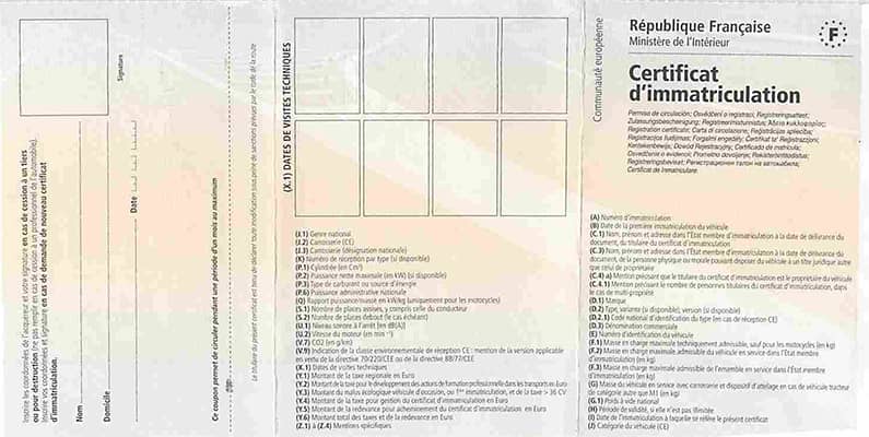 Mandat d'immatriculation pour faire une demande de carte grise avec un professionnel agréé Cartegriseminute.fr