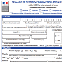 Documents Pour Changement D Adresse De Carte Grise Nouveau
