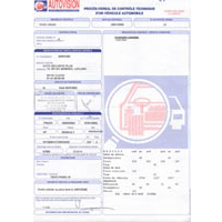 Copie du contrôle technique de moins de 6 mois pour les véhicules de plus de 4 ans