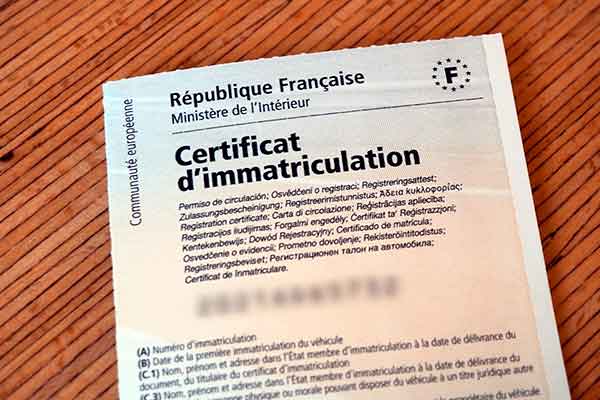 Démarche pour demander un duplicata de carte grise